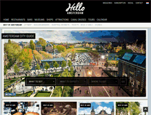 Tablet Screenshot of helloamsterdam.com